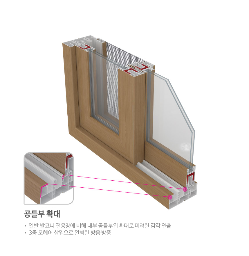 확장 발코니창 BF 147RB